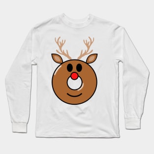 The Reindeer Donut Long Sleeve T-Shirt